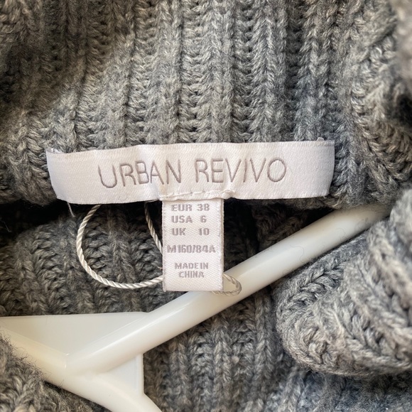 Urban Revivo Grey Sweater - Picture 4 of 6